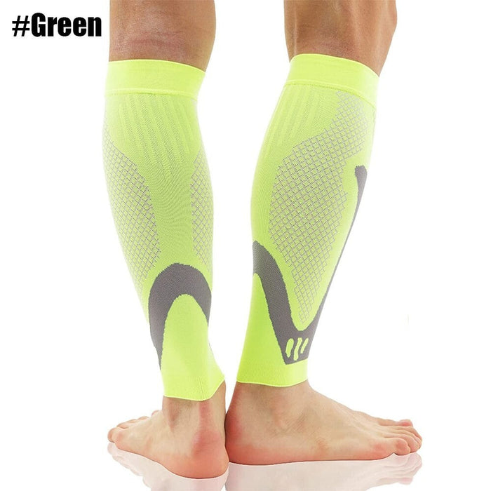 1Pair Sports Calf Compression Leg Sleeves For Running Basketball Football