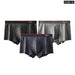 3 Piece Striped Cotton Mens Boxers