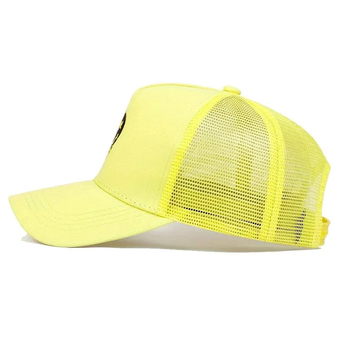 Smiling Face Print Baseball Cap / Hat For Outdoor Wear