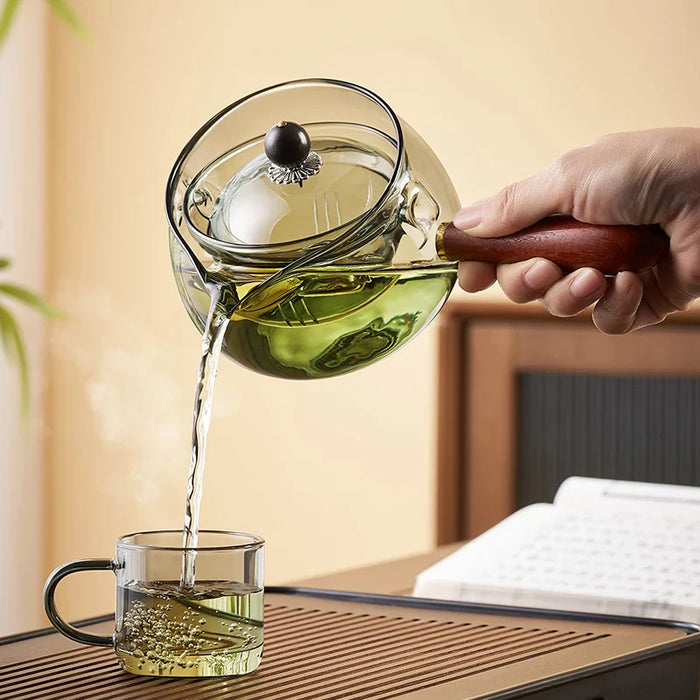 Tea Ceremony Glass Teapot Set