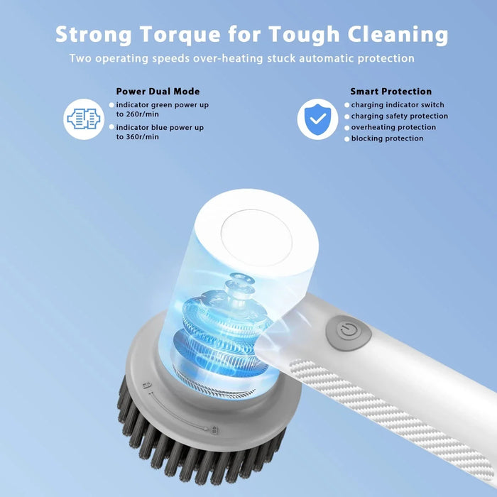 Electric Cleaning Brush For Household