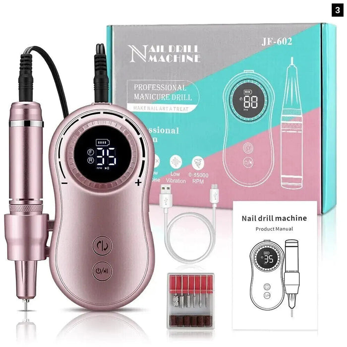 Rechargeable Nail Drill Machine