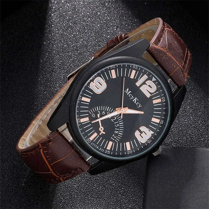 Mens Fashion Quartz Men Watches Luxury Male Clock Chronograph Sport Mens Wrist Watch