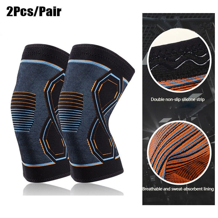 Knee Compression Sleeves Support For Running Cycling