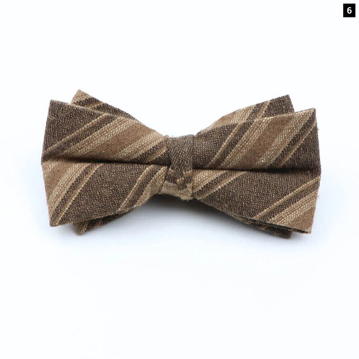 Cotton Bowtie For Men Weddings And Parties