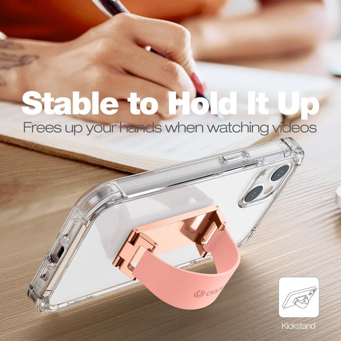 Universal 2 In 1 Finger Loop Holder Kickstand For Smartphones