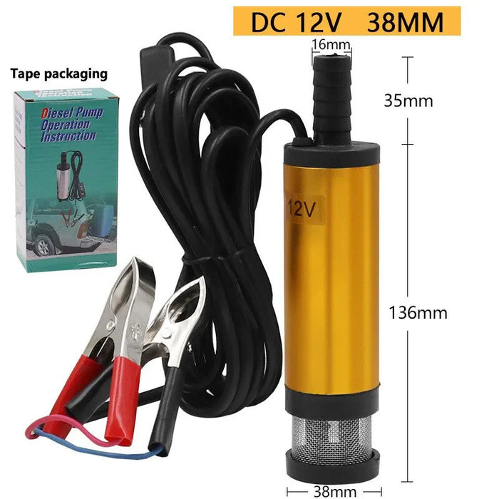 12v 24v Dc Submersible Pump