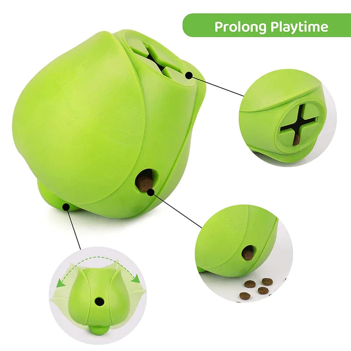 Dog Chew Toy For Small Medium Dogs Treat Dispensing Puzzle Ball