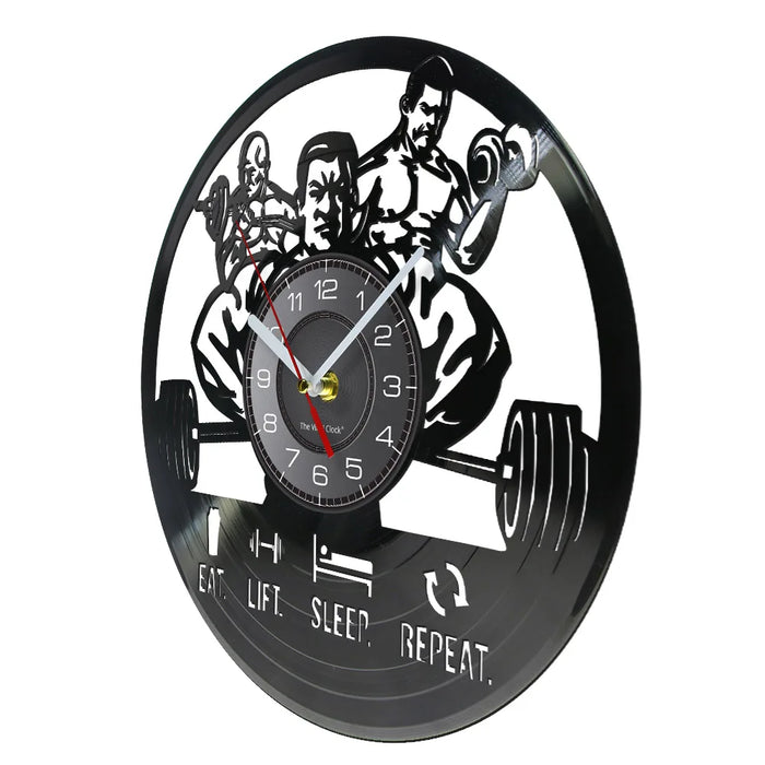 Muscle Men Workout Wall Clock