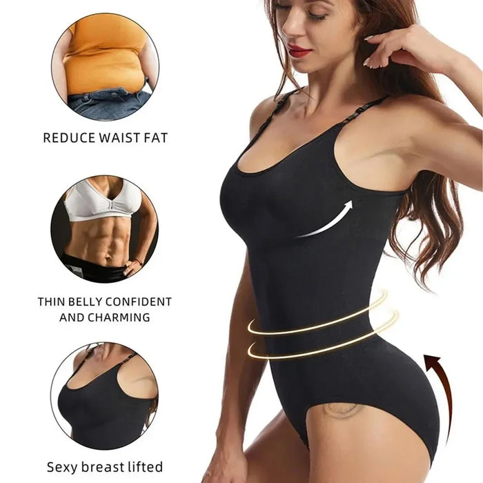 1Pcs Full Body Tummy Control Seamless Shapewear Jumpsuits For Women