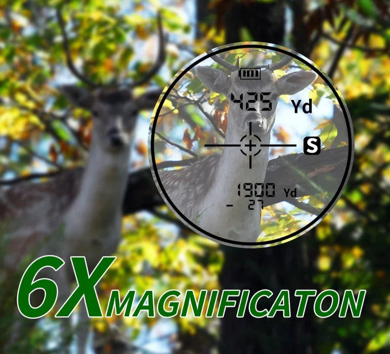 1000m Hunting Laser Rangefinder With Target Acquisition