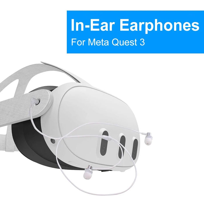 Gaming Headphone For Meta Quest 3 Vr Headset In-ear Noise