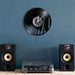 Musical Vinyl Record Wall Clock For Music Lovers