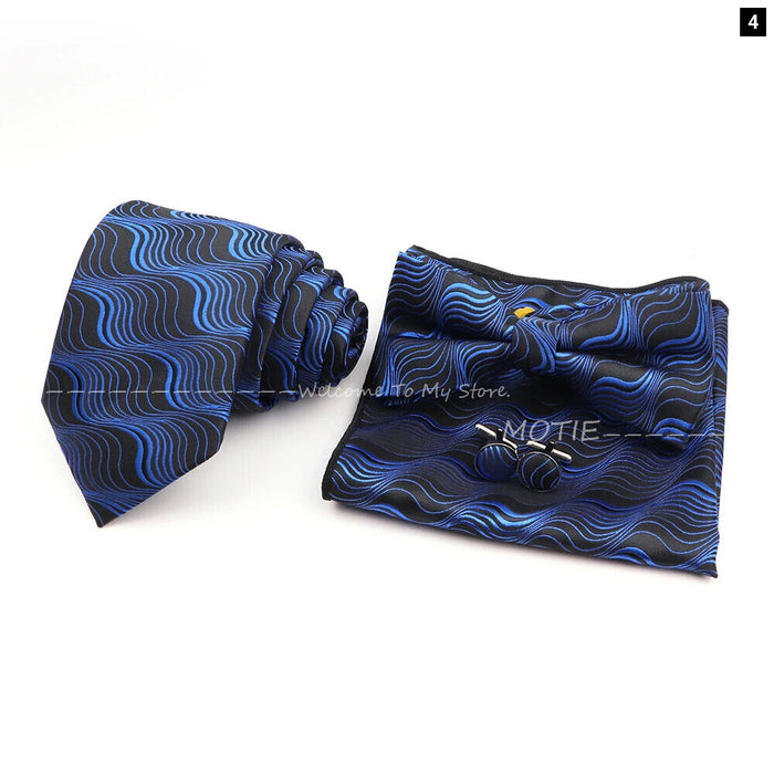 Classic Plant Tie Set For Weddings And Daily Wear