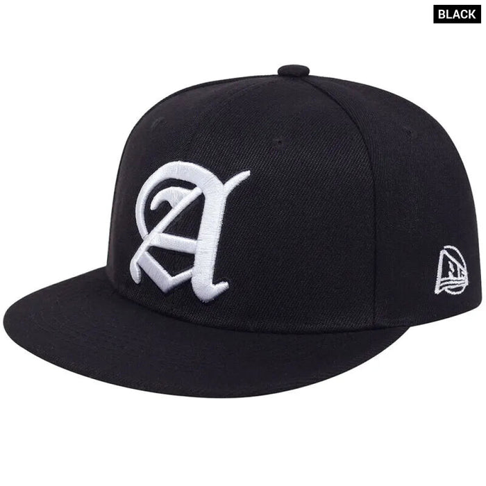 Adjustable A Letter Embroidery Baseball Cap / Hat