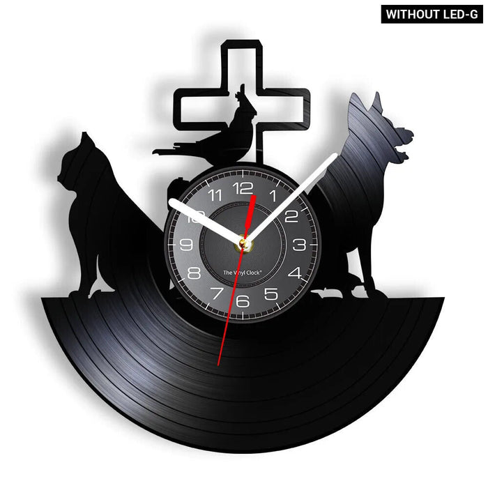 Pet Care Vinyl Wall Clock