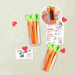 Carrot Shaped Food Sealing Clips