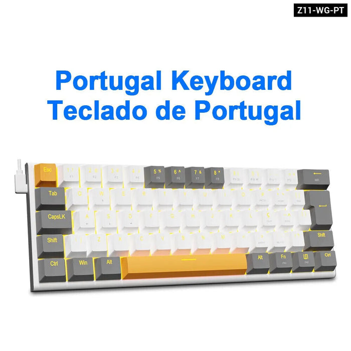 61 Key Usb Mechanical Gaming Keyboard