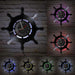 Captains Wheel Vinyl Record Wall Clock