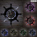 Captains Wheel Vinyl Record Wall Clock