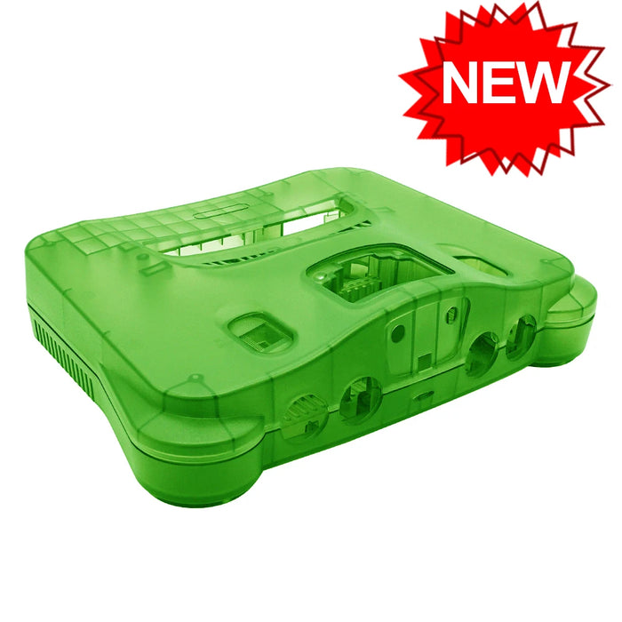 N64 Shell Translucent Replacement Case Compatible All Region Nintendo 64 Retro Video Game Console