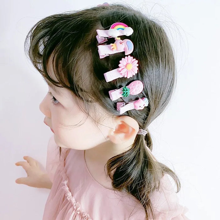 30Pcs Set Cartoon Baby Hair Clips Accessories For Children