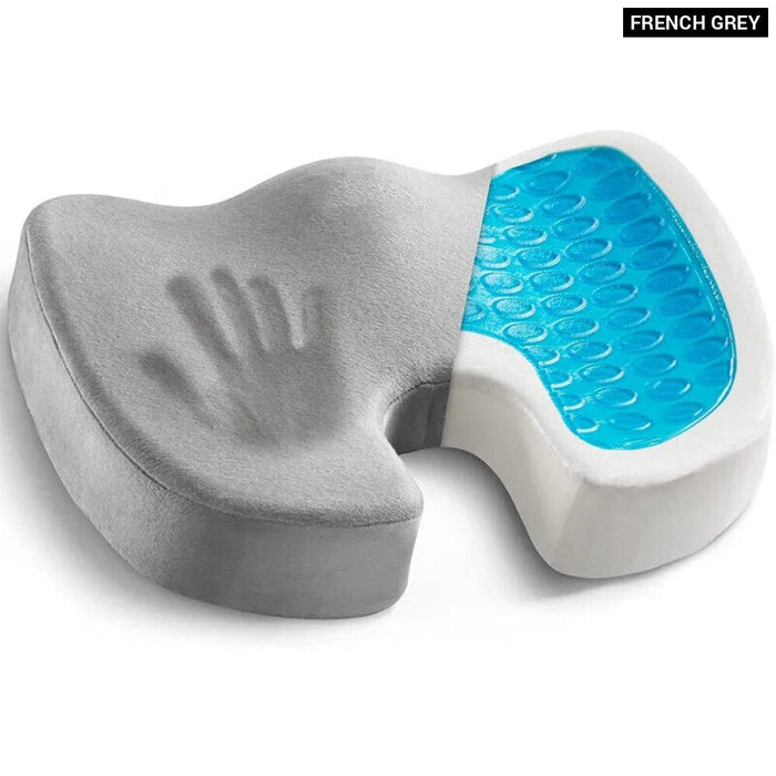 Non Slip Gel Memory Foam Coccyx Cushion