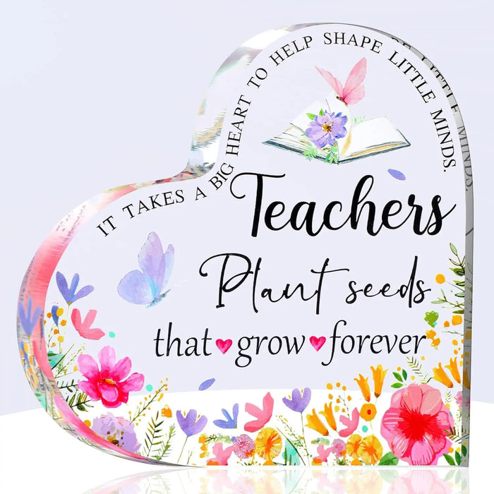 Teacher Appreciation Gift Paperweight Keepsake