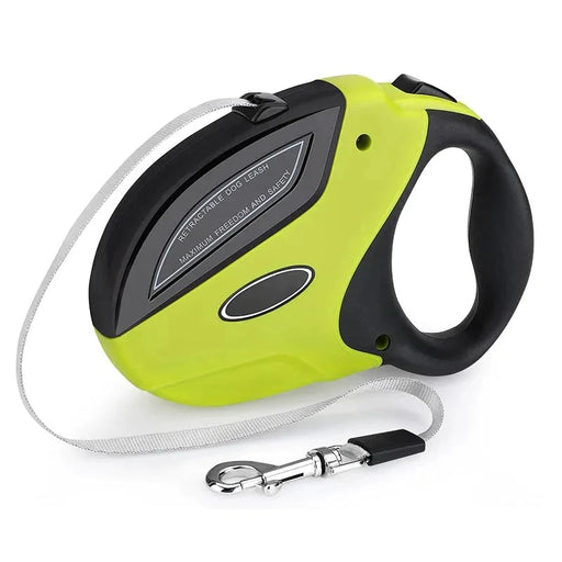 Retractable Dog Leash Ergonomic One Handed Brake No Tangle