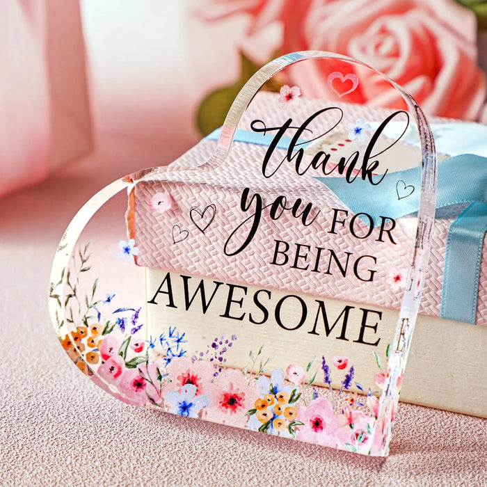 Women's Inspirational Thank You Gift For Coworkers