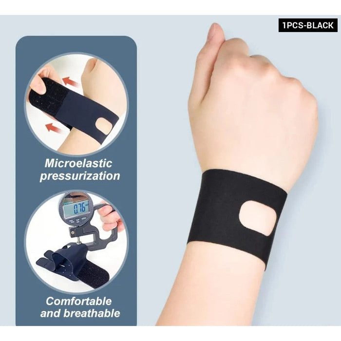 1 Pc Portable Adjustable Thin Soft Wrist Band For Tear Injury