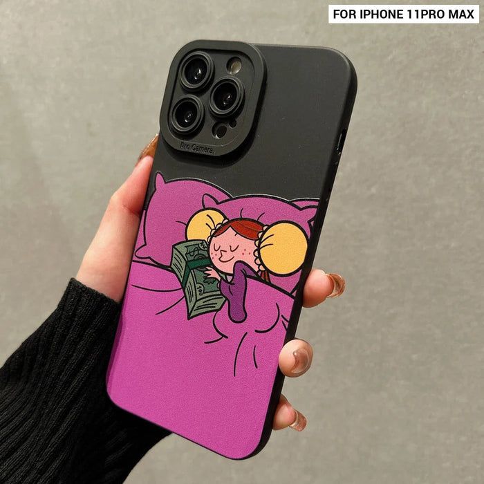 Colourful Cartoon Silicone Phone Case For Iphone