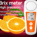 Rechargeable Brix Meter For Measuring Liquid Sugar Content