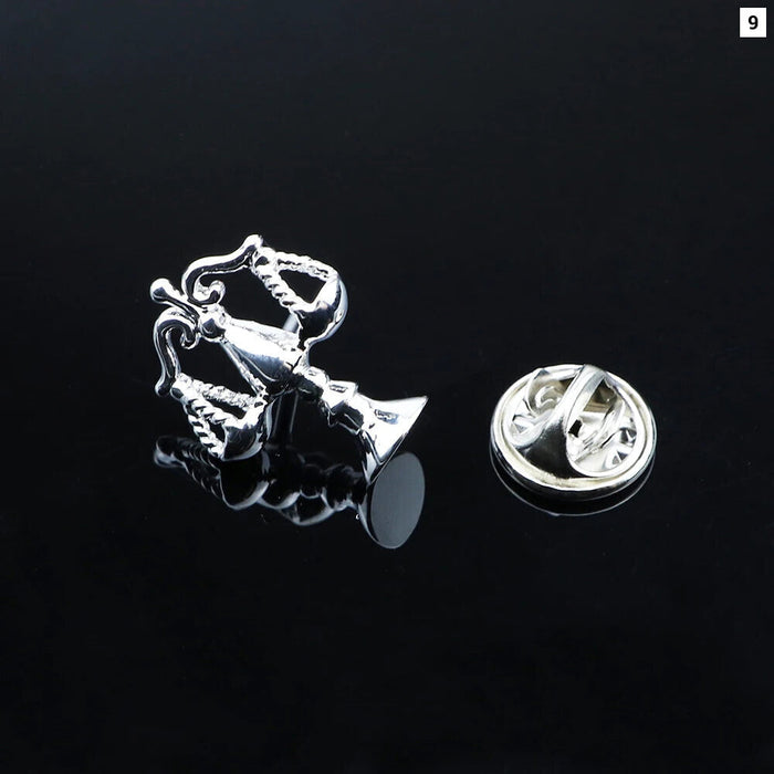 Lapel Brooch For Men Fashion Accessory Gift