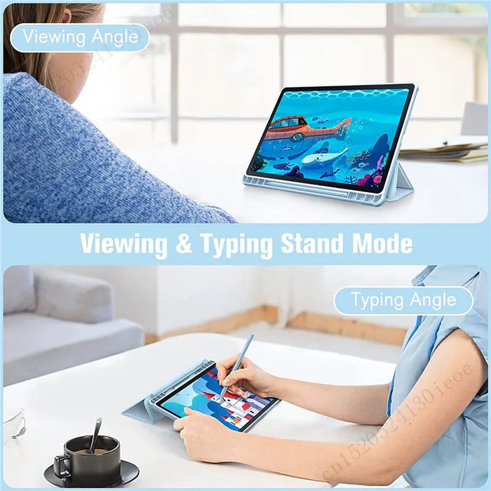 For Samsung Galaxy Tab S6 Lite 10.4 Inch S6 Lite P610 P613 Shockproof Tablet Case With S Pen Holder