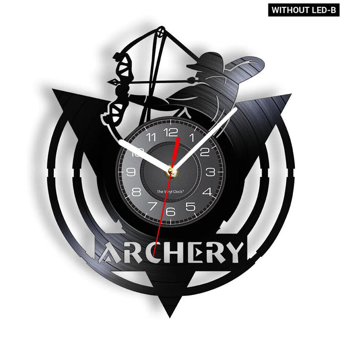 Warrior Archery Wall Clock