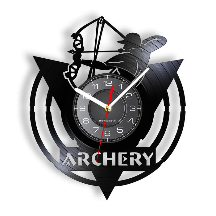 Warrior Archery Wall Clock