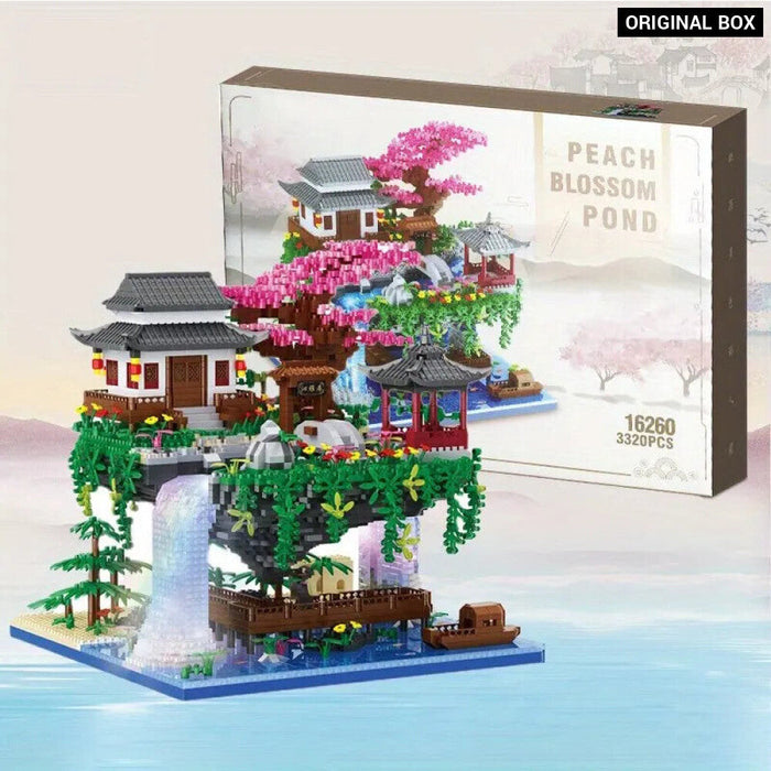 3320 Piece Diy Cherry Blossom Tree House Building Set