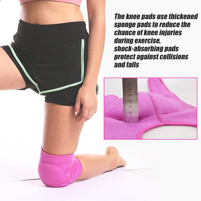 Thickening Anti-Collision Sponge Knee Pads For Dance Yoga Wrestling Kneeling Gardening