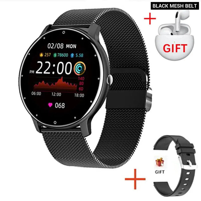 2024 Lige Smart Watch With Real Time Activity Tracker And Heart Rate Monitor