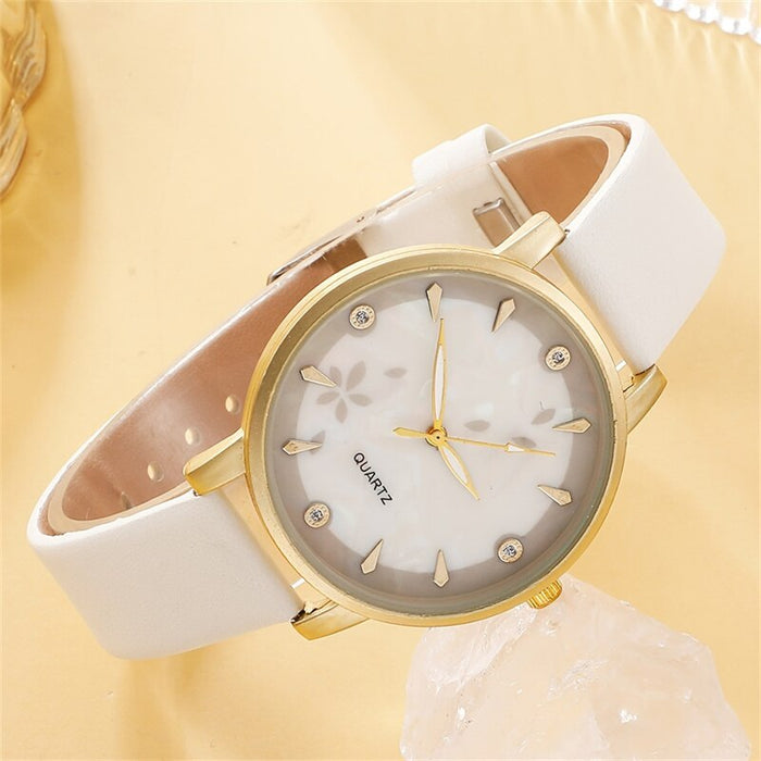 Women Bracelet Quartz Watches For Leather Watch Ladies