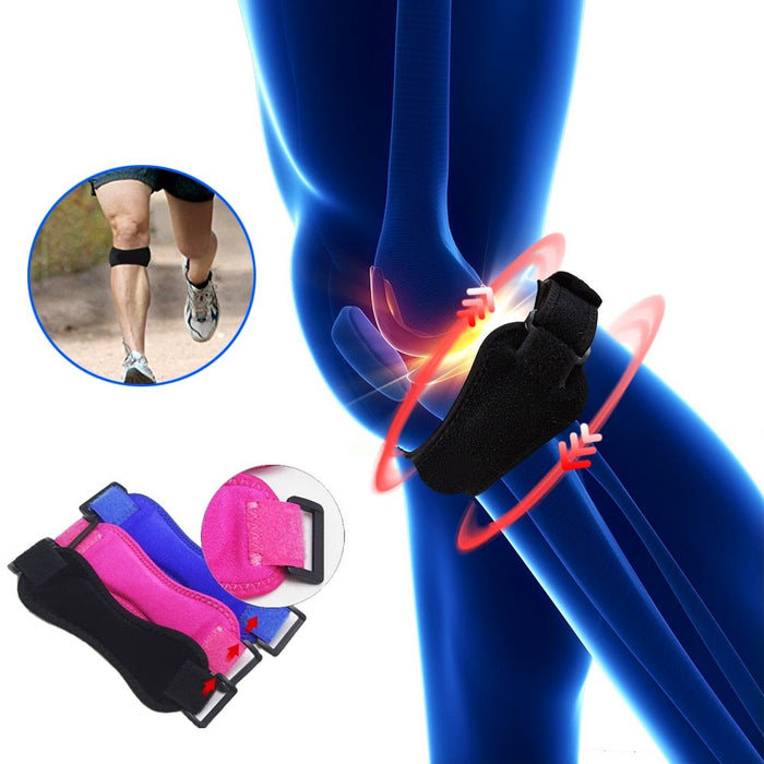 1Pc Adjustable Patella Knee Tendon Strap For Outdoor Sports