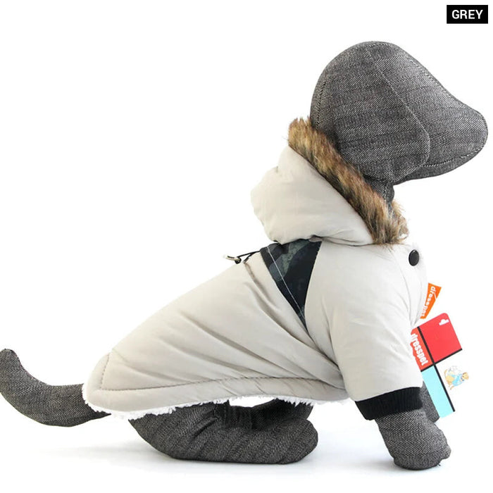 Winter Dog Outfit For Small Breeds