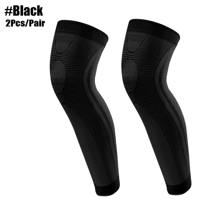 Long Knee Leg Compression Sleeves for Cycling Running Basketball Joint Pain Relief