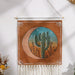 Boho Macrame Cactus Tapestry For Home Decor