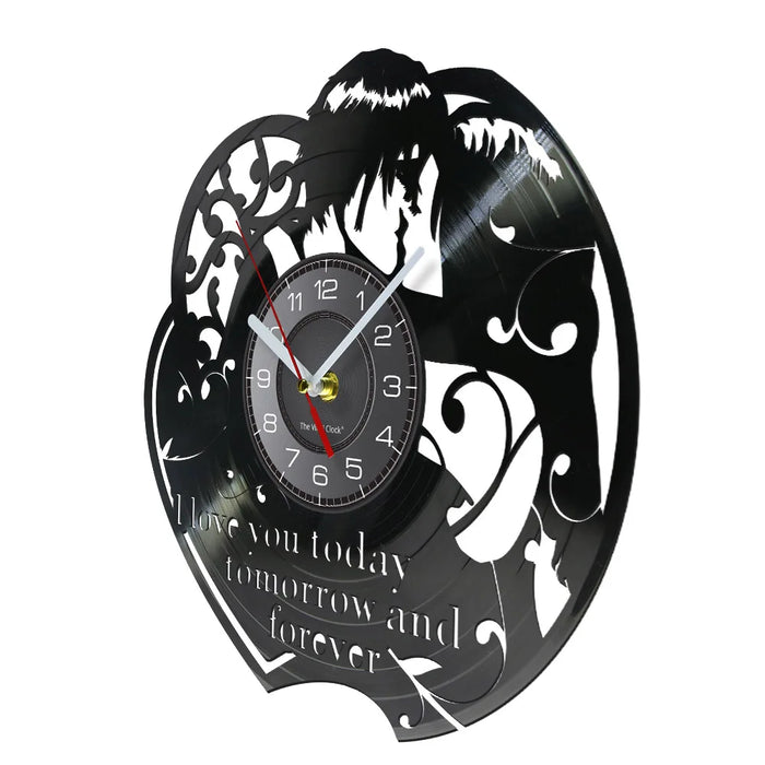 Forever Love Wall Clock