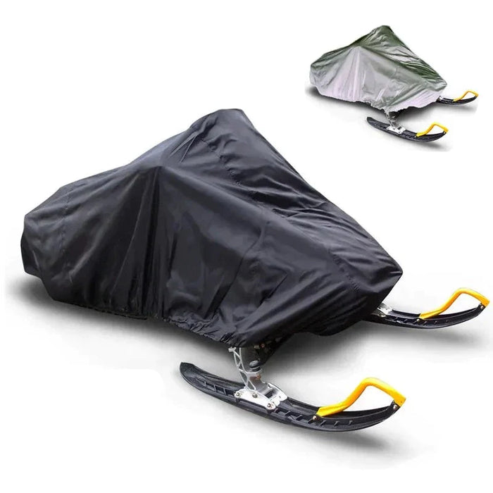 Snowmobile Cover Outdoor Waterproof Dust Trailerable Sled Cover Storage Anti-UV All-Purpose Cover