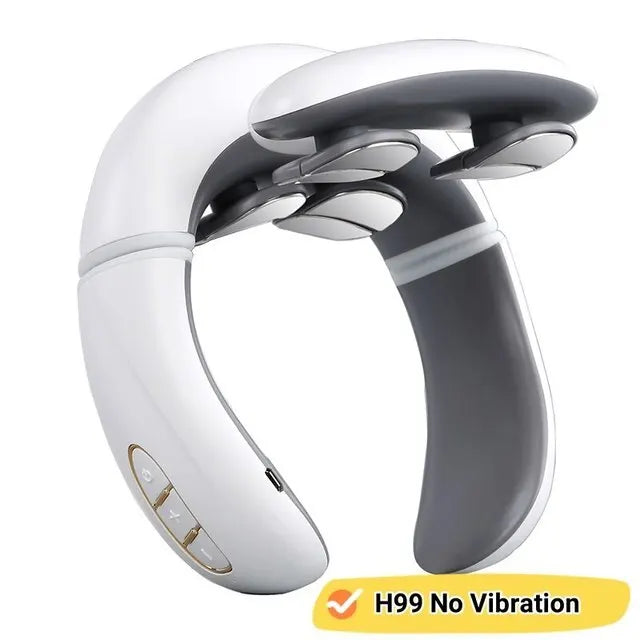 Portable Neck Massager With Heat Magnetic Pulse