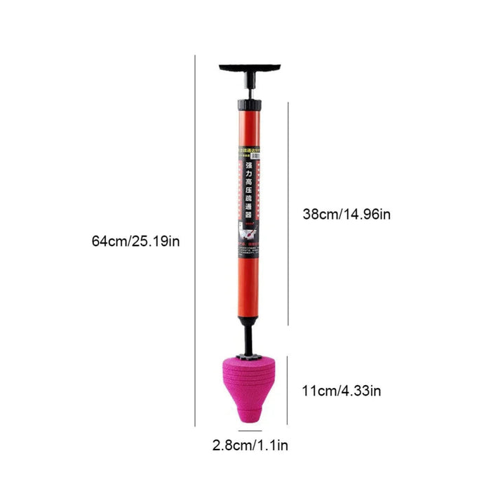 Powerful Toilet Plunger For Clogged Drains