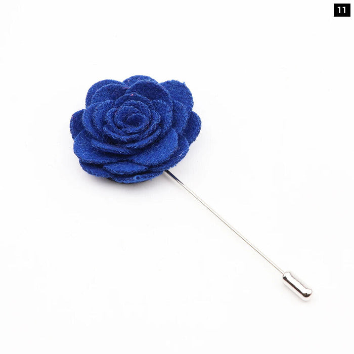 Handmade Romantic Flower Brooch 34 Colours